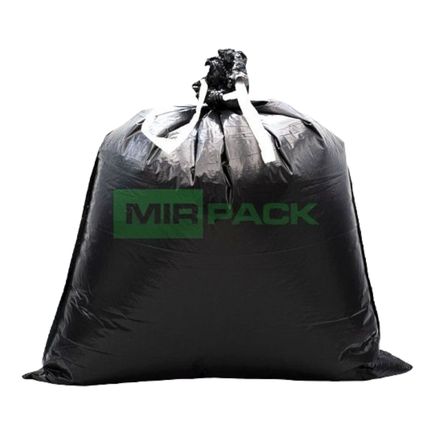 Мешки для мусора MirPack 30 литров ПНД черные в рулоне 30 шт прочные - фото 5
