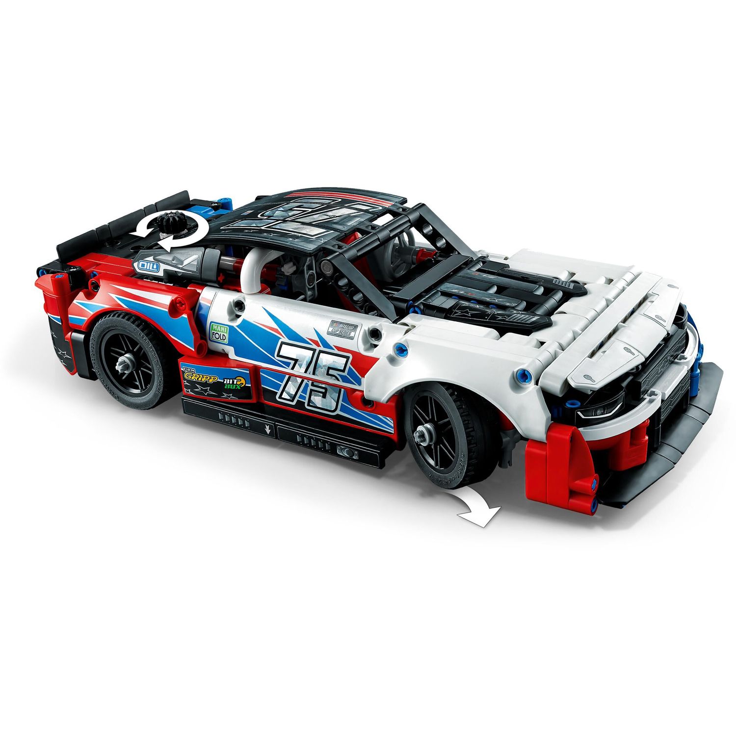 Конструктор LEGO Technic Nascar Next Gen Chevrolet Camaro ZL1 42153 - фото 4