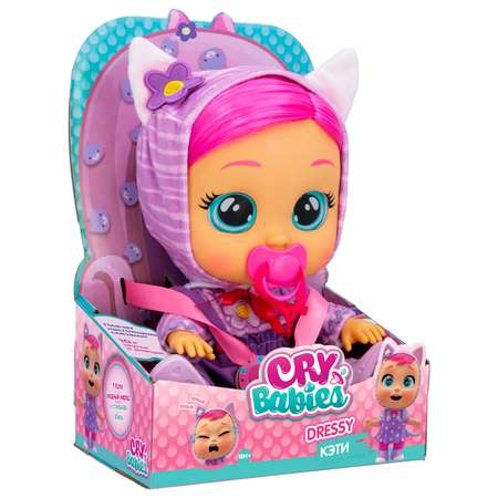 Кукла Cry Babies Dressy Кэти интерактивная 40889