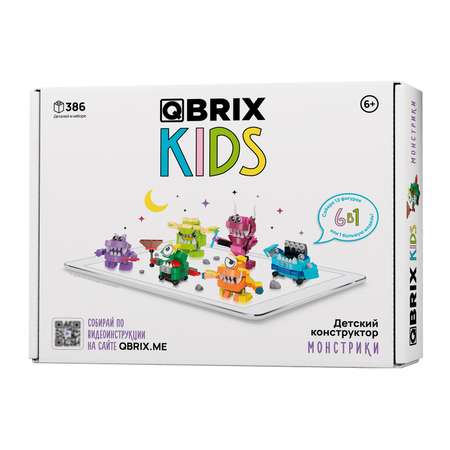 Конструктор QBRIX Kids Монстрики 30031