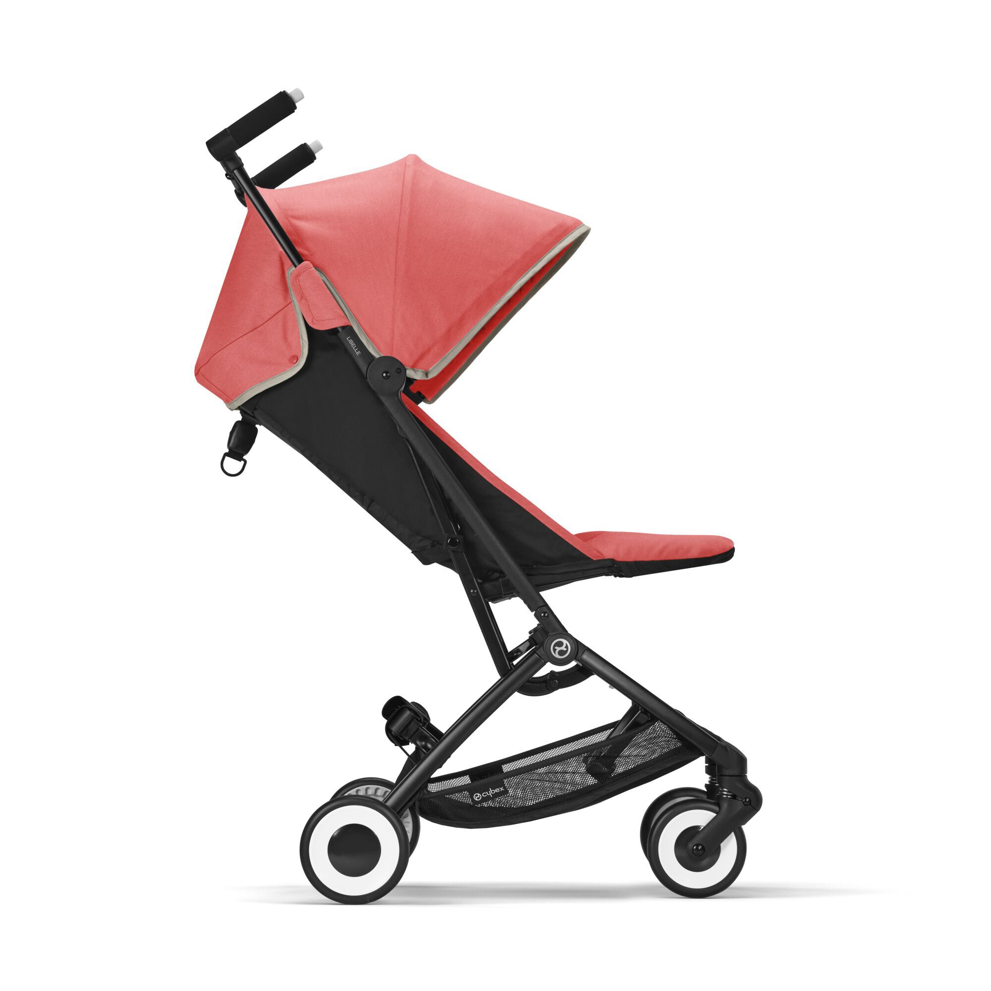 Коляска Cybex Libelle Hibiscus Red с дождевиком - фото 6