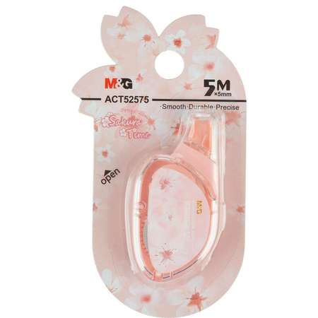 Корректирующая лента M and G Sakura 5мм*5м в ассортименте