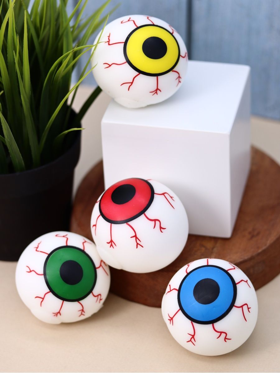 Мялка-антистресс iLikeGift Squeeze eye yellow - фото 3