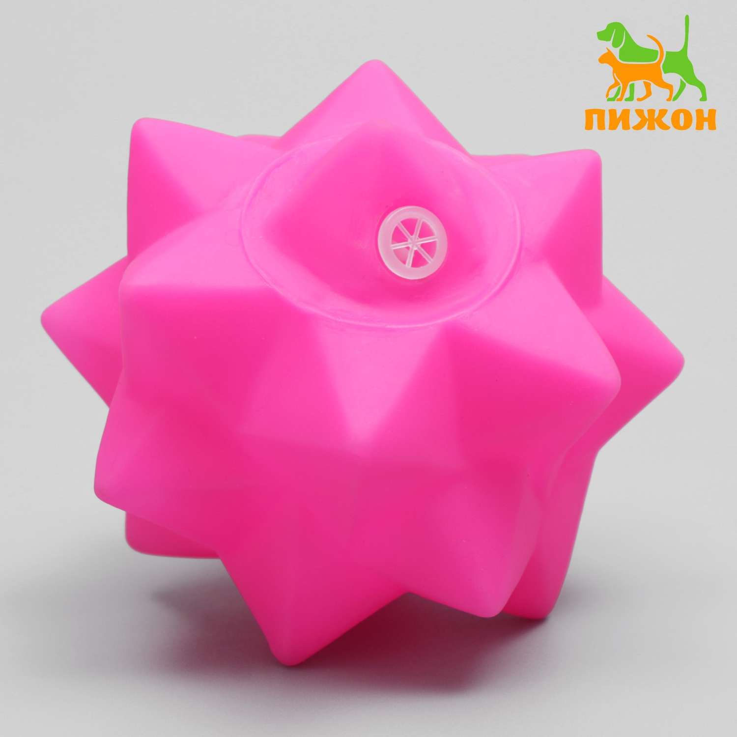 Игрушка для собак Пижон «Кристалл» розовая - фото 2