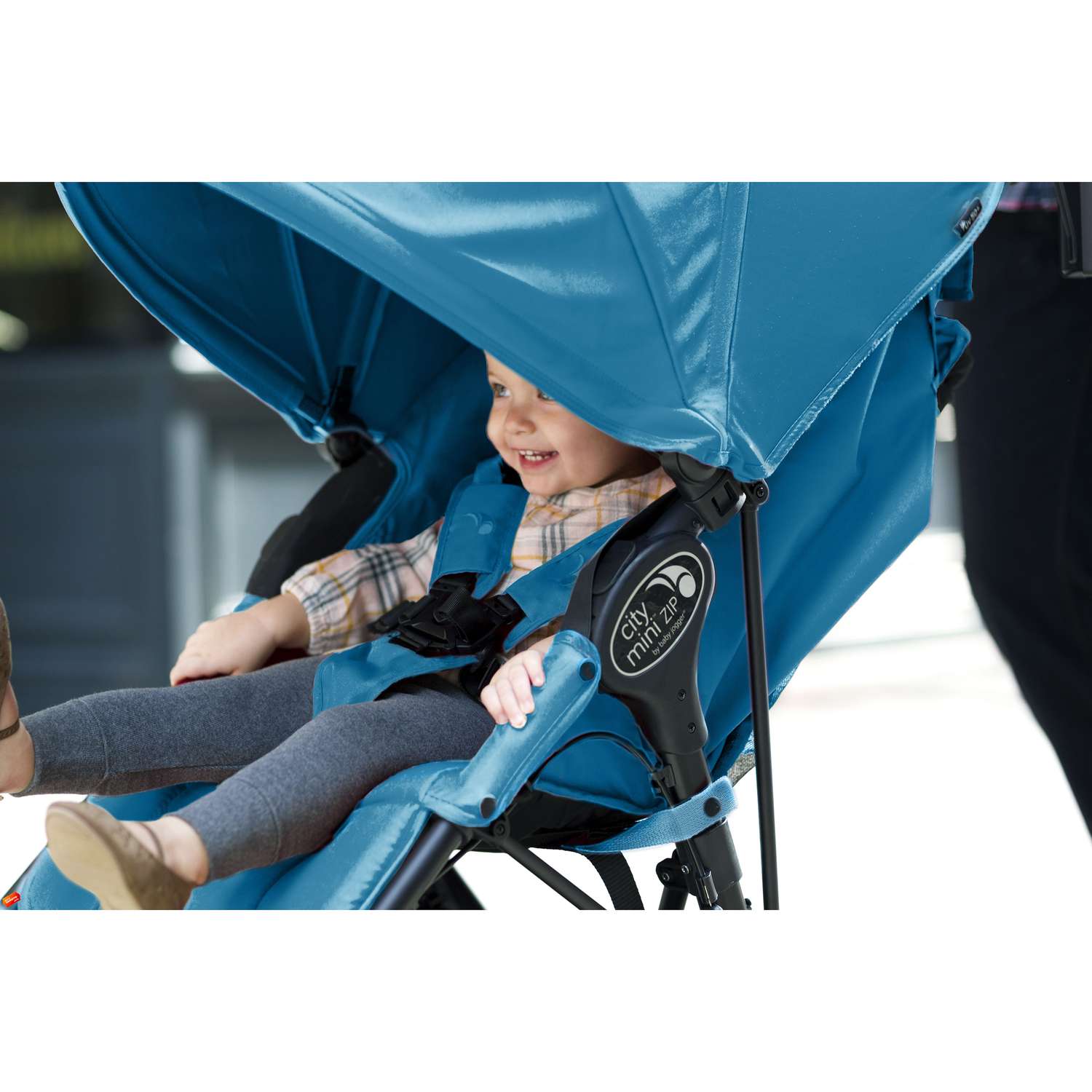 Коляска Baby Jogger City Mini Zip с бампером Teal - фото 7