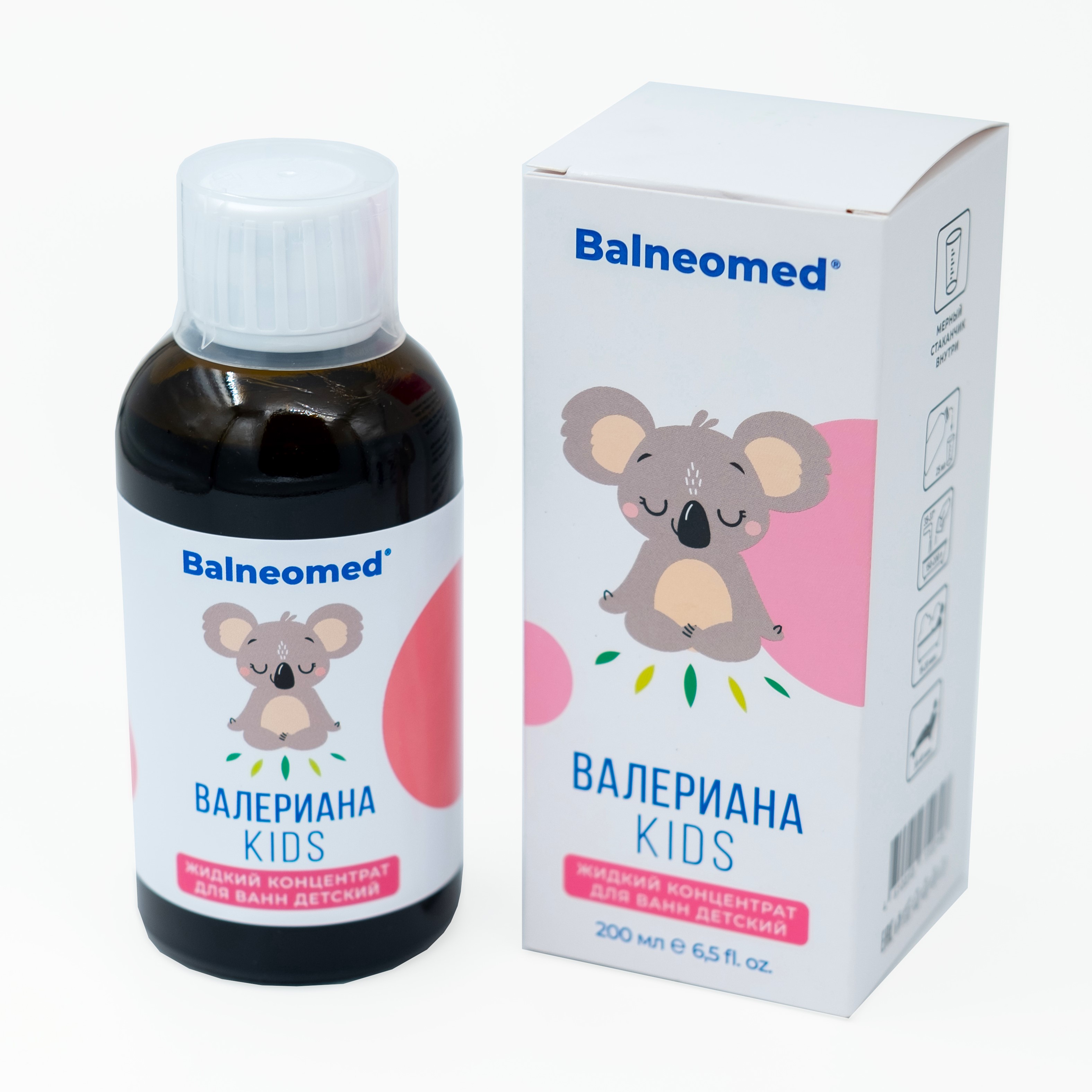 Концентрат для ванн жидкий Balneomed Валериана KIDS - фото 2