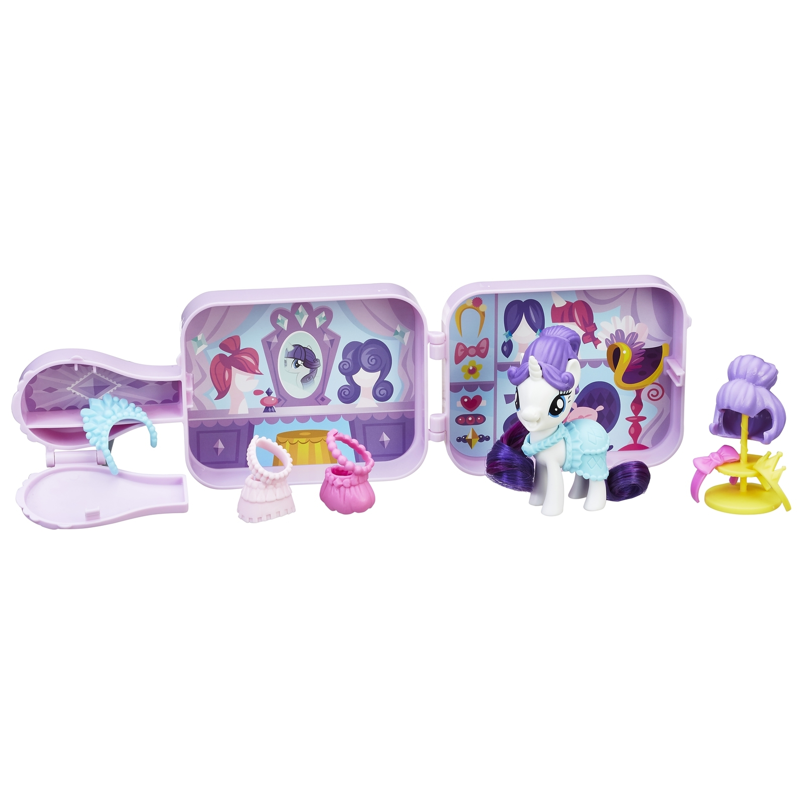 Набор игровой My Little Pony Возьми с собой Рарити (E0711) купить по цене  499 ₽ в интернет-магазине Детский мир