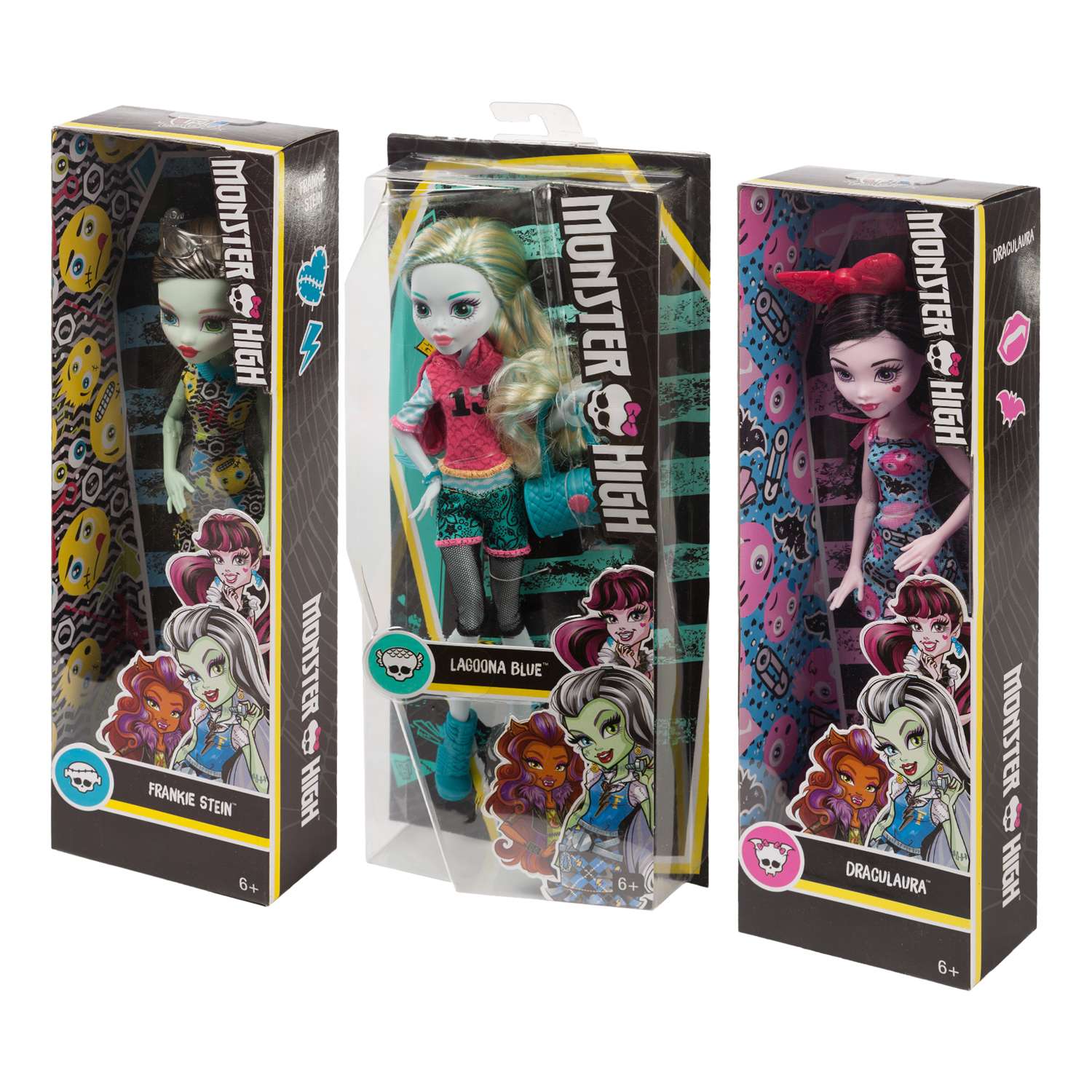Кукла Monster High Главные персонажи в модных нарядах в ассортименте DNW97 - фото 2