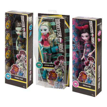 Кукла Monster High Главные персонажи в модных нарядах в ассортименте