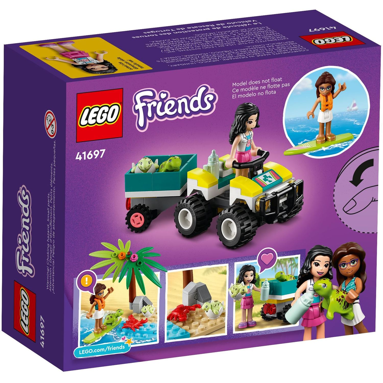 Конструктор LEGO Friends Вездеход для спасения черепах 41697 - фото 8