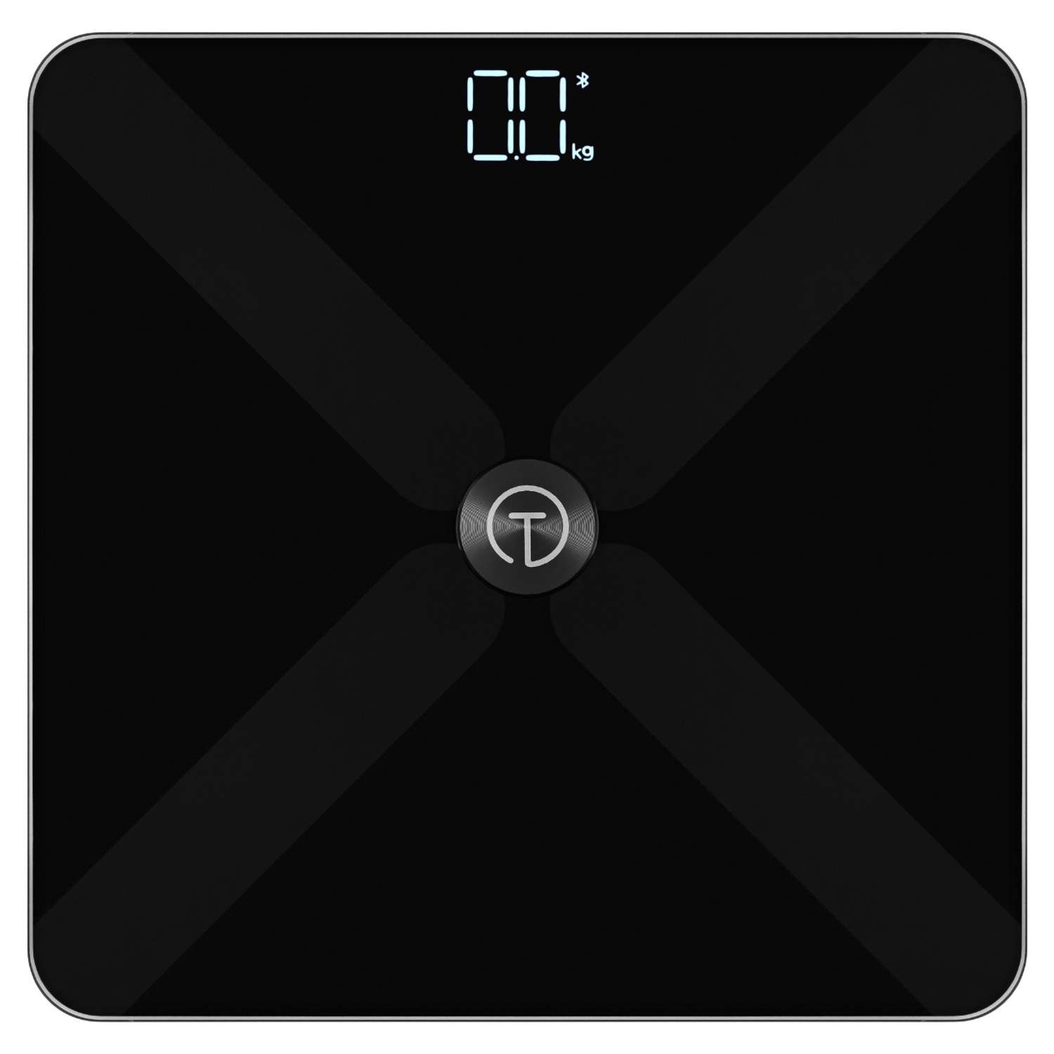 Весы напольные Titan Electronics Смарт диагностические черные - фото 1