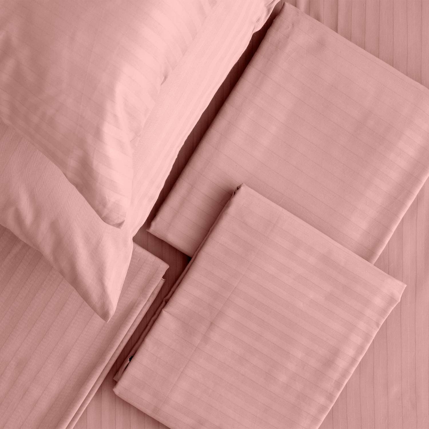Комплект постельного белья Verossa Евро Rouge страйп - фото 12