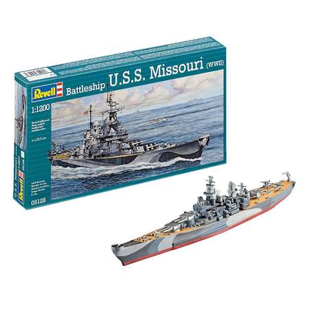 Сборная модель Revell Корабль военный U.S.S. Missouri 2-я МВ