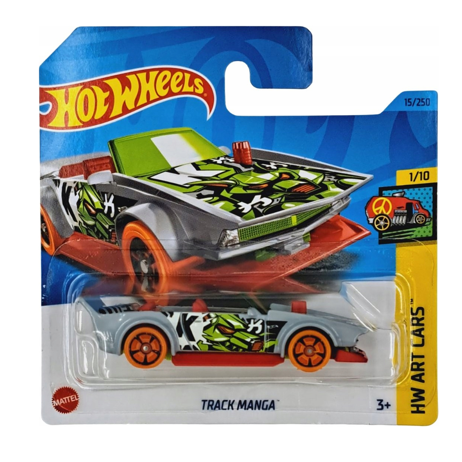 Игрушечная машинка Hot Wheels track manga купить по цене 349 ₽ в  интернет-магазине Детский мир