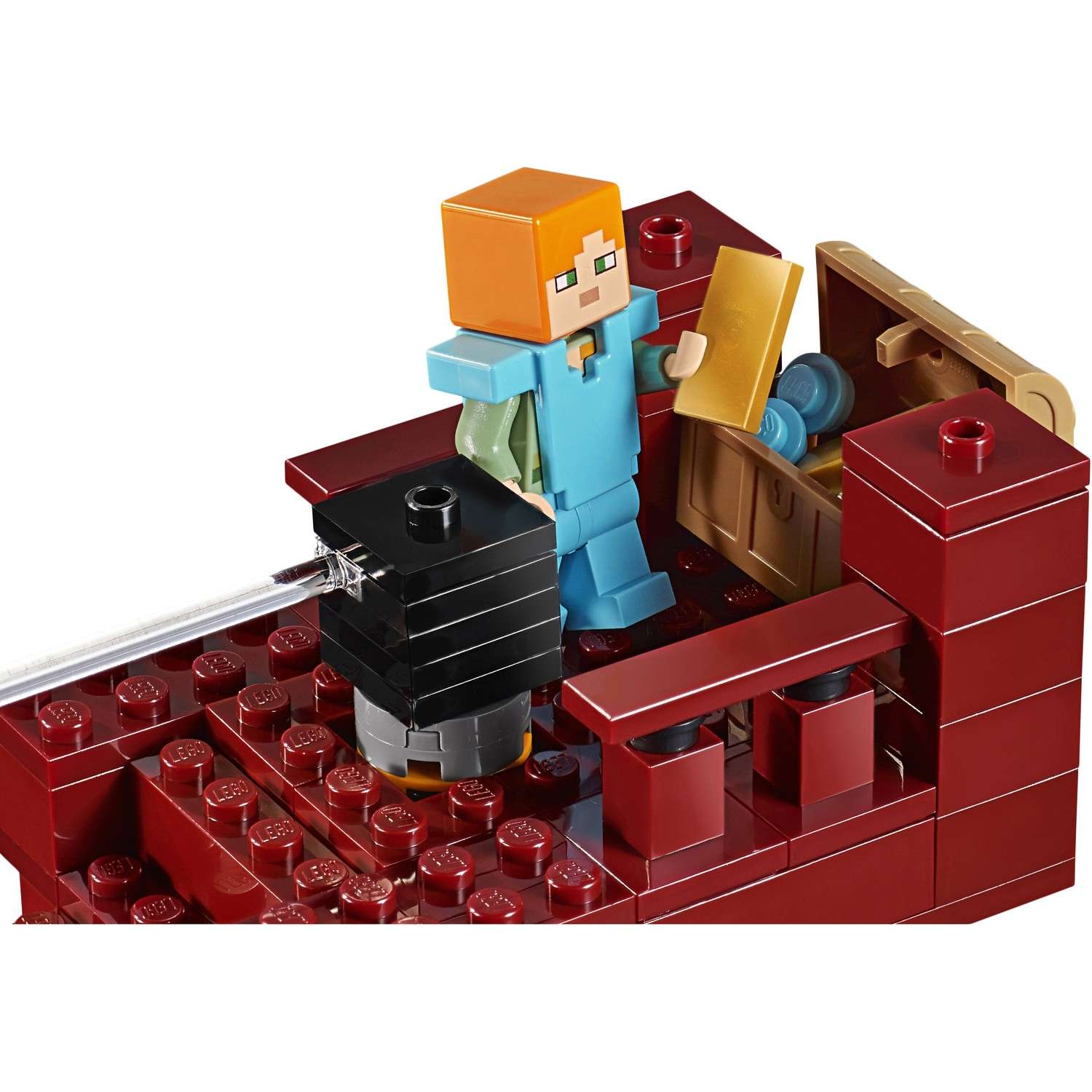 Конструктор LEGO Minecraft Мост ифрита 21154 - фото 9