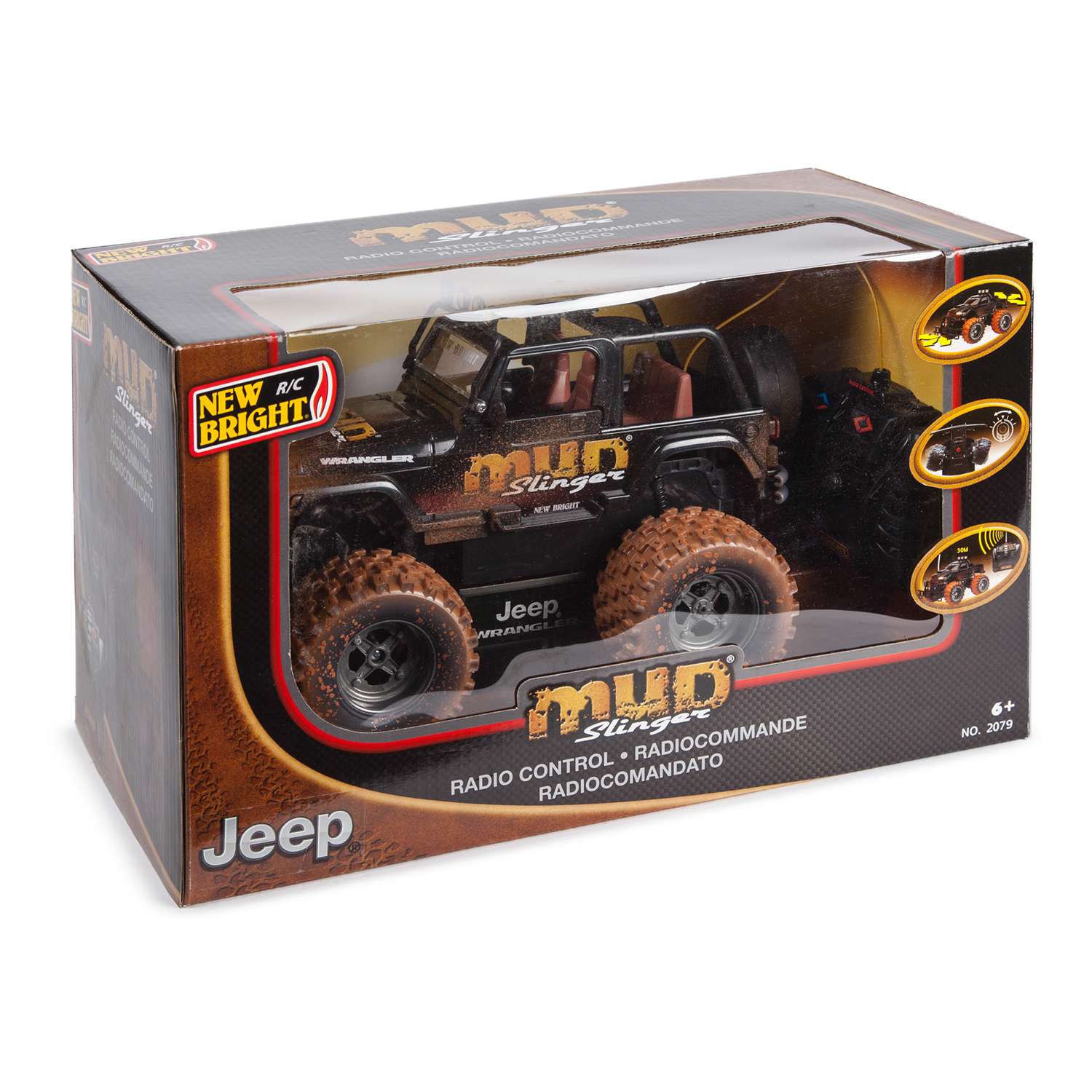 Внедорожник р/у New Bright Mud Slinger Wrangler 1:20 - фото 3