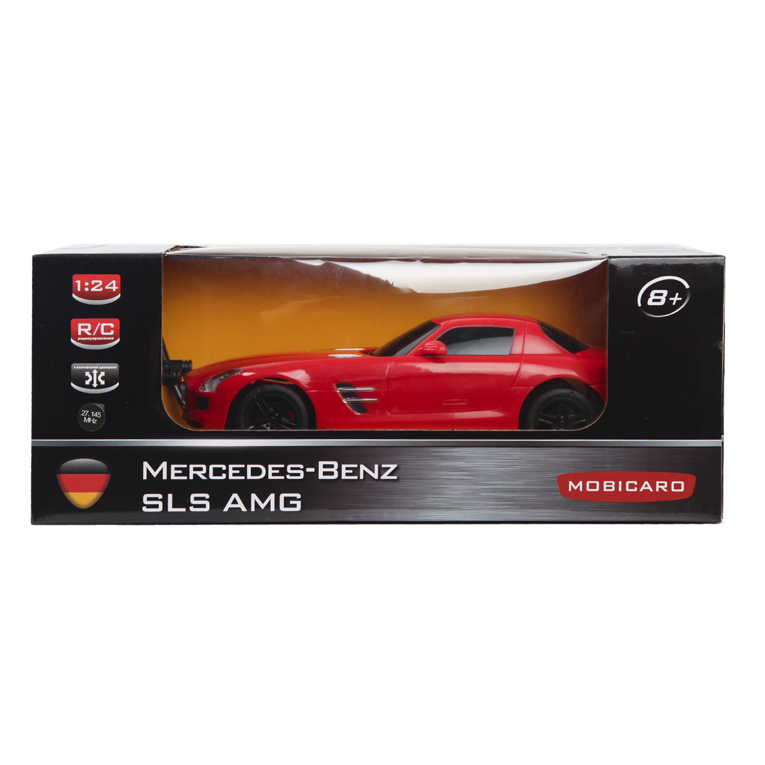 Машинка Mobicaro РУ 1:24 Mercedes-Benz SLS AMG купить по цене 799 ₽ в  интернет-магазине Детский мир