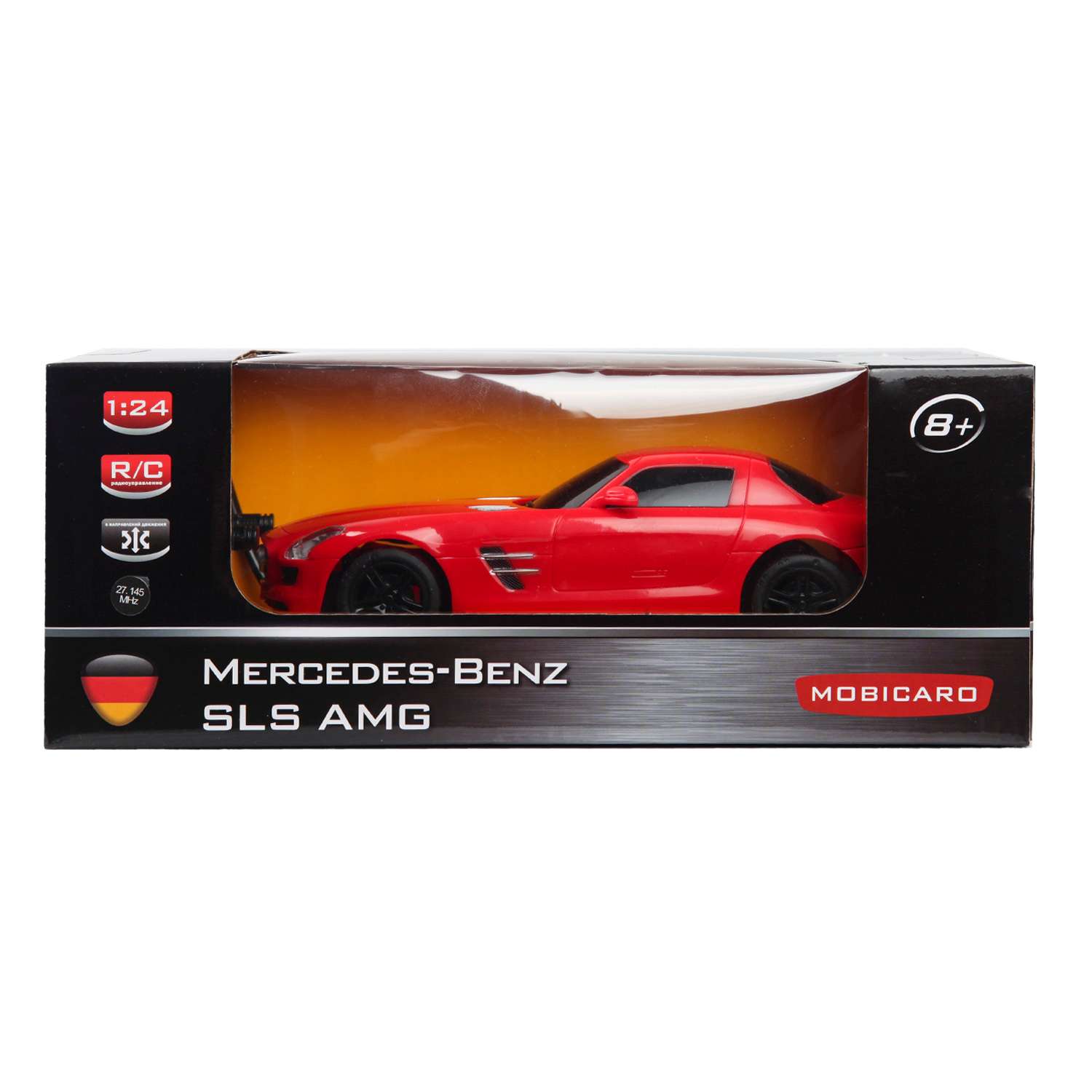 Машинка Mobicaro РУ 1:24 Mercedes-Benz SLS AMG - фото 2