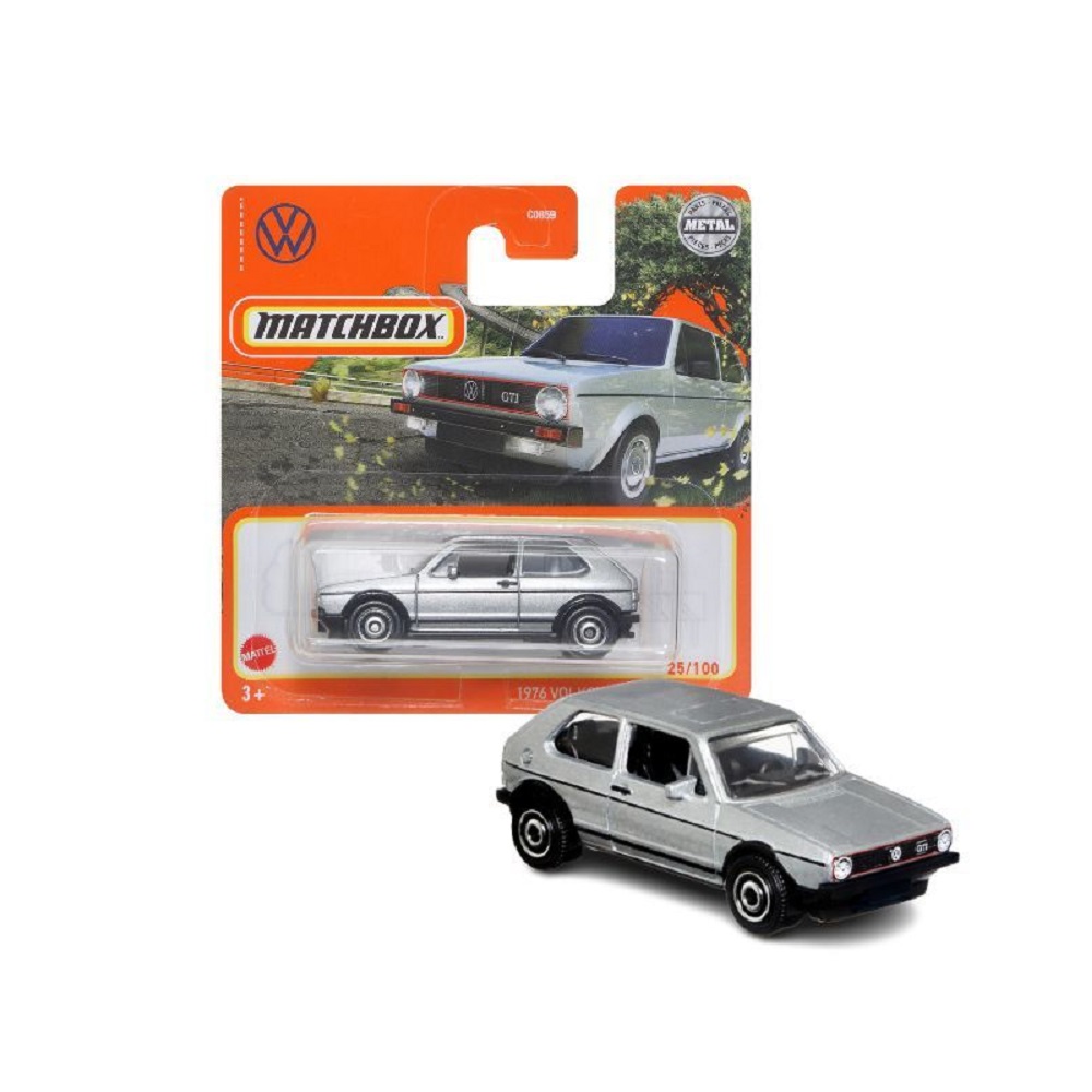 Автомобиль Matchbox Volkswagen Golf 1976 серебряный 60780 - фото 3