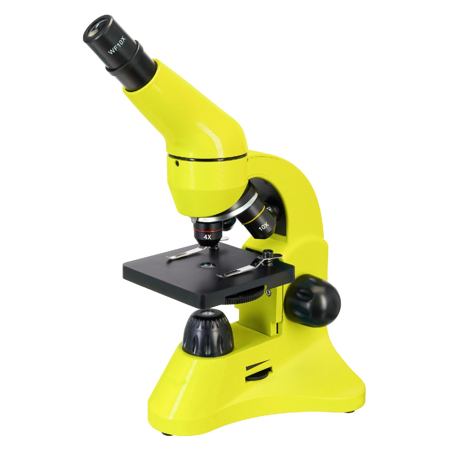 Микроскоп Levenhuk Rainbow 50L Lime Лайм - фото 1