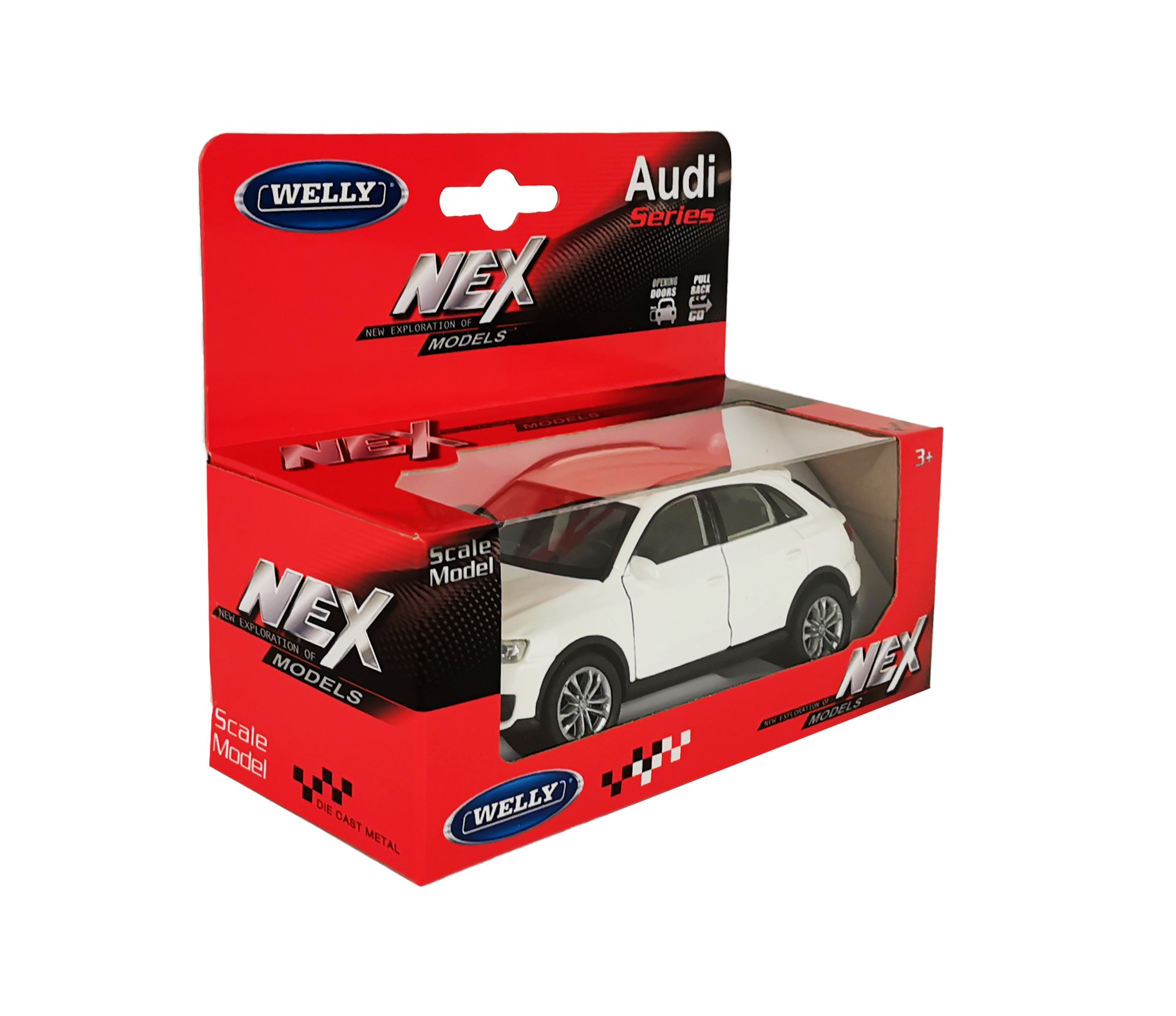 Автомобиль Welly Audi инерционный в ассортименте 43666W - фото 21