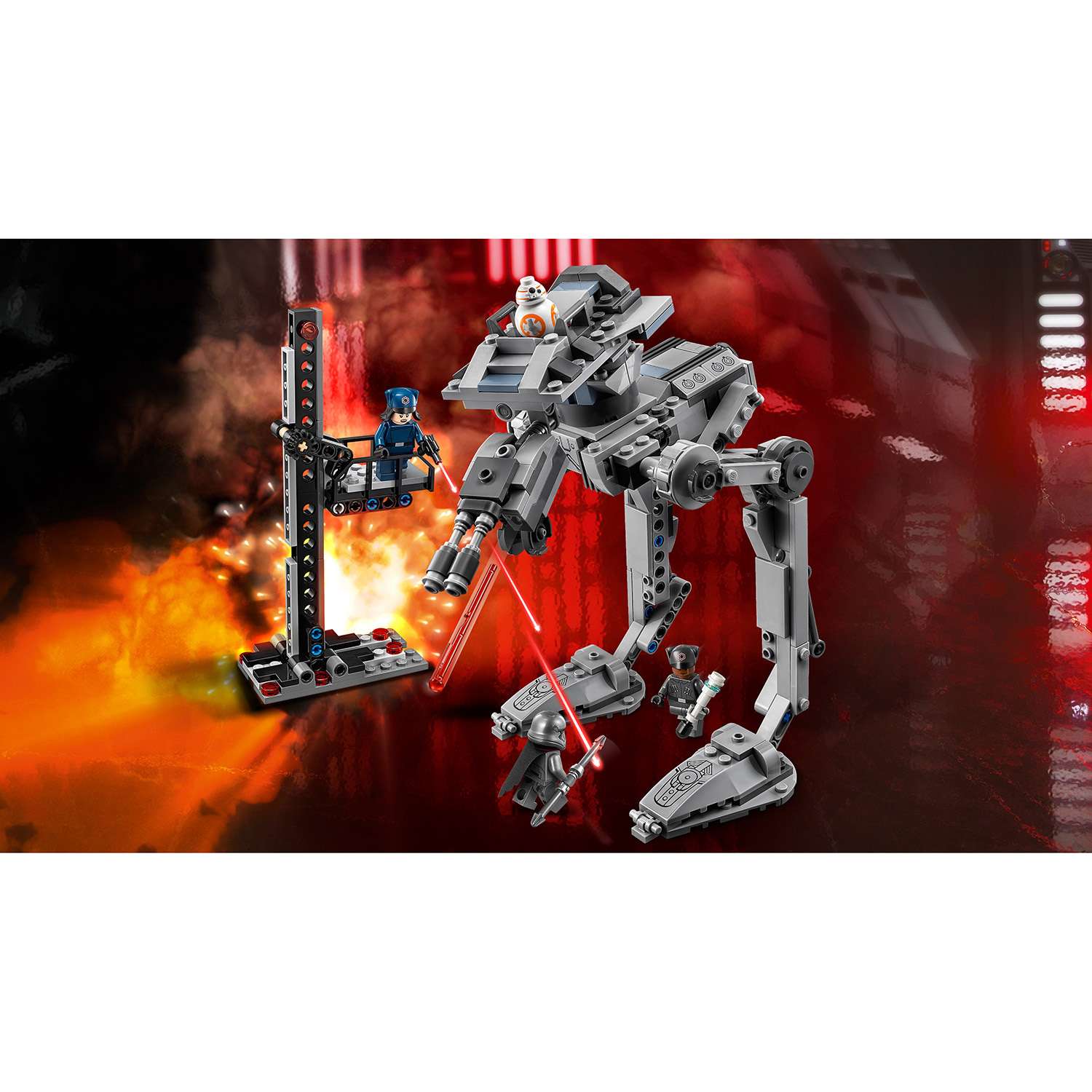Конструктор LEGO Вездеход AT-ST Первого Ордена Star Wars TM (75201) - фото 4