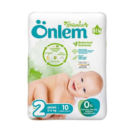 Подгузники Onlem 10 шт. 2 3-6 кг