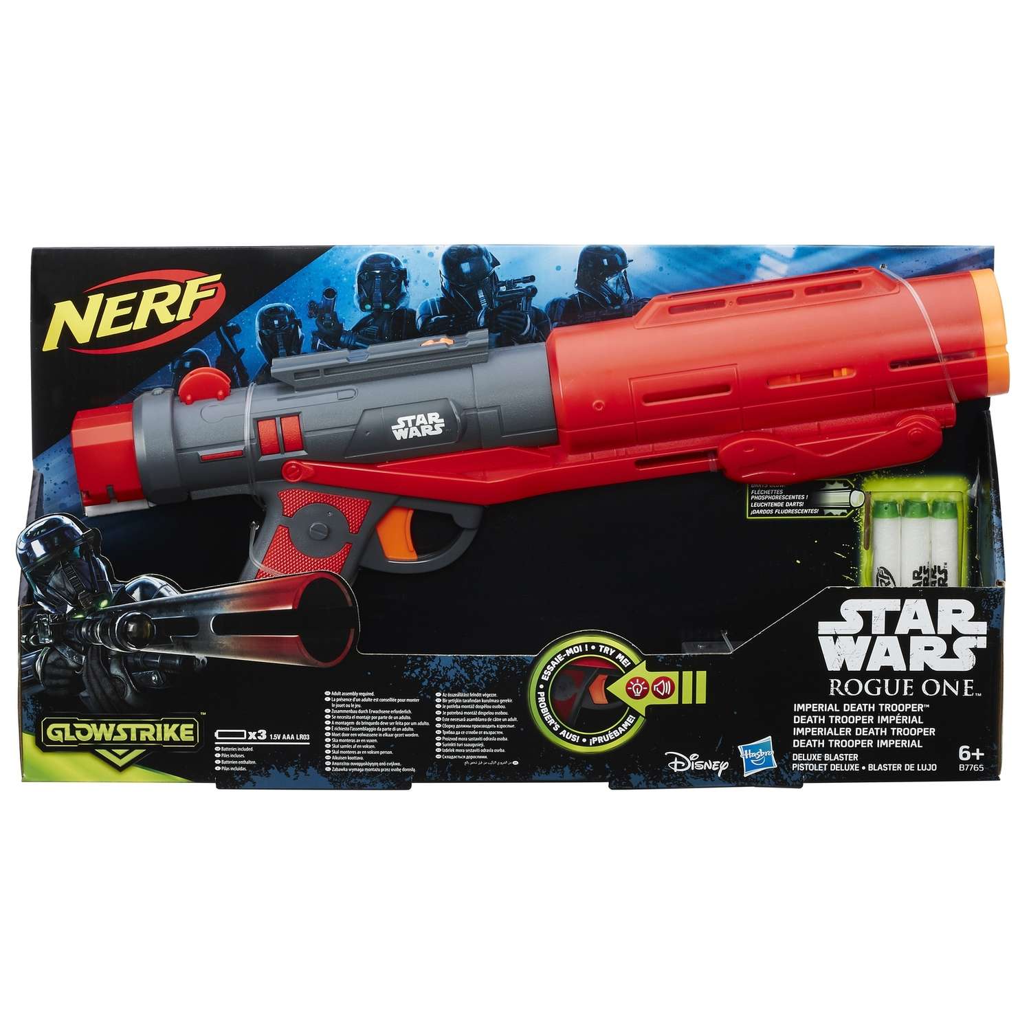 Бластер Nerf Star Wars Делюкс бойца (B7765EU4) - фото 2