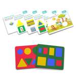 Дидактический материал ElBascoToys набор развивающих карточек Формы и цвета