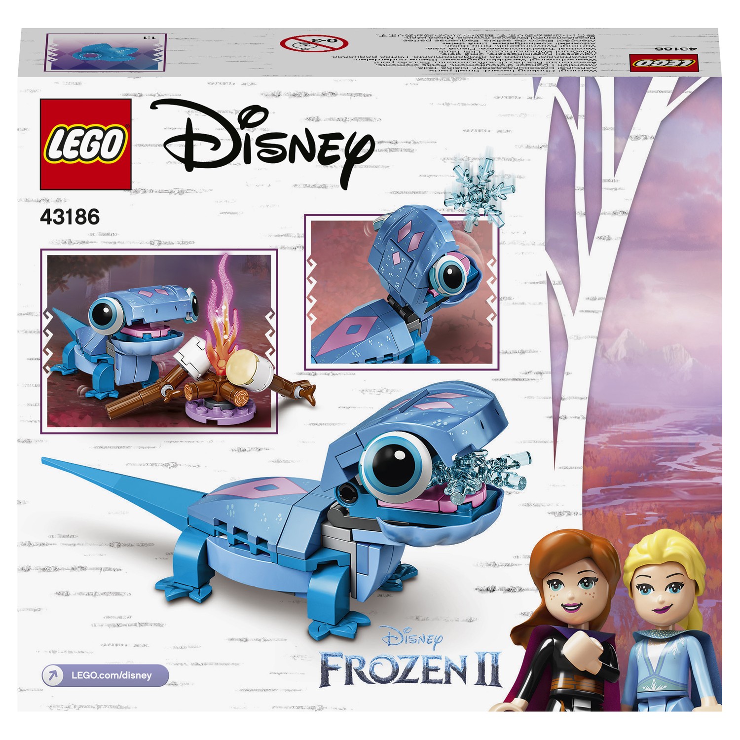 Конструктор LEGO Disney Princess Саламандра Бруни 43186 купить по цене 499  ₽ в интернет-магазине Детский мир