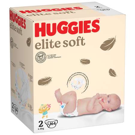 Подгузники Huggies Elite Soft 64 шт. 2 4-6 кг