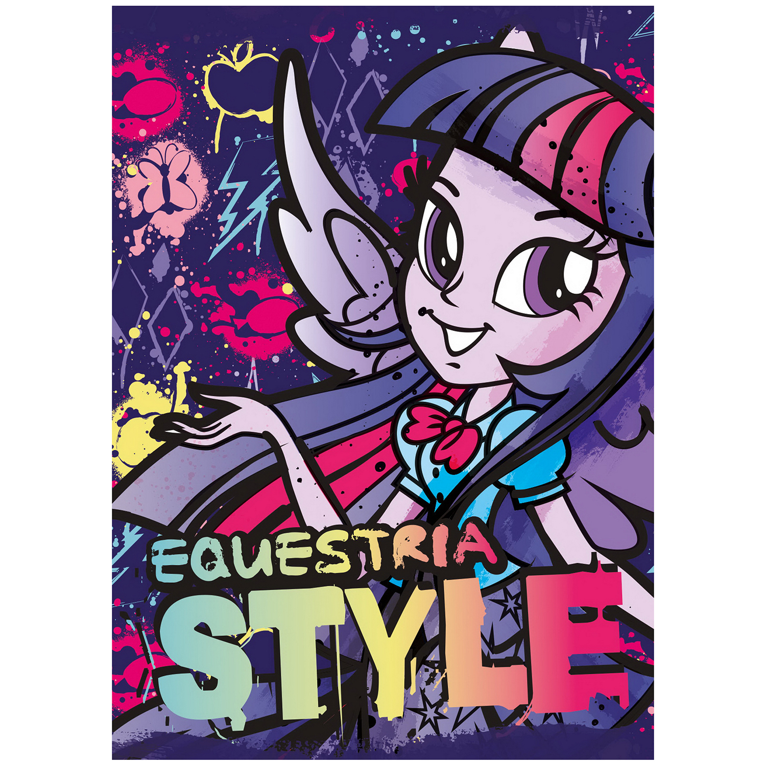 Блокнот Полиграф Принт Equestria Girls 48л в ассортименте EG11/2 - фото 1