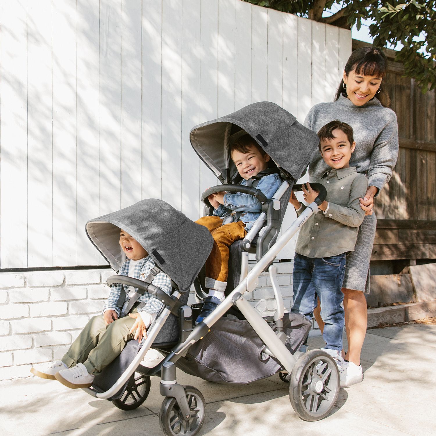 Коляска 2в1 UPPAbaby Vista V2 Jordan Графитовый меланж - фото 21