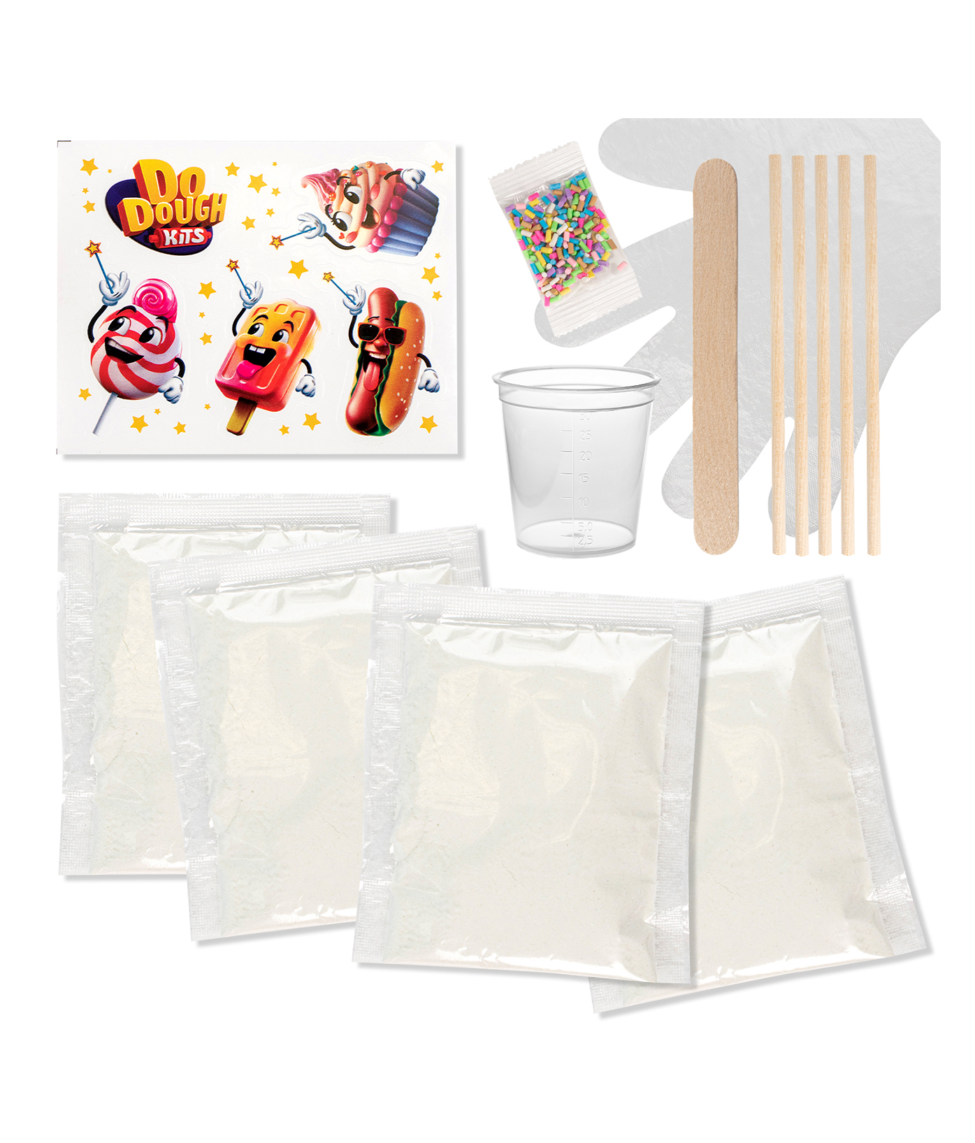 Игрушка в наборе тесто сухое Do Dough kits Леденцы DD003 - фото 3