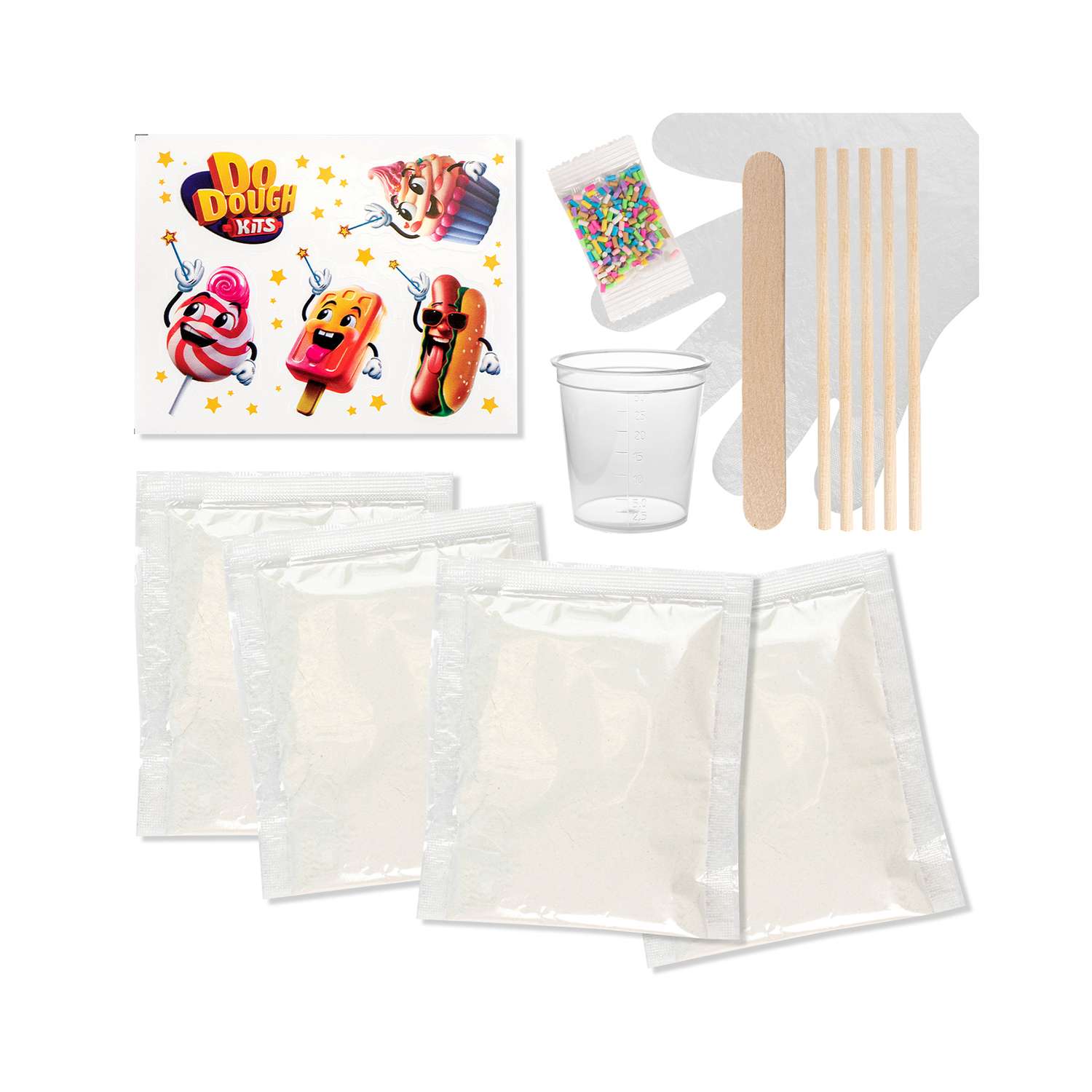 Игрушка в наборе тесто сухое Do Dough kits Леденцы DD003 - фото 3