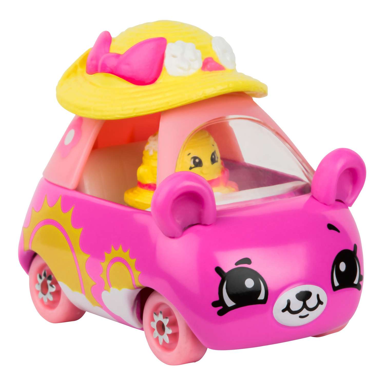 Машинка Cutie Cars с мини-фигуркой Shopkins S3 Солнечная Шляпка 57116 - фото 4