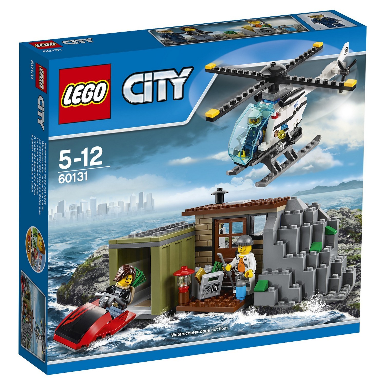 Конструктор LEGO City Police Остров воришек (60131) купить по цене 2499 ₽ в  интернет-магазине Детский мир