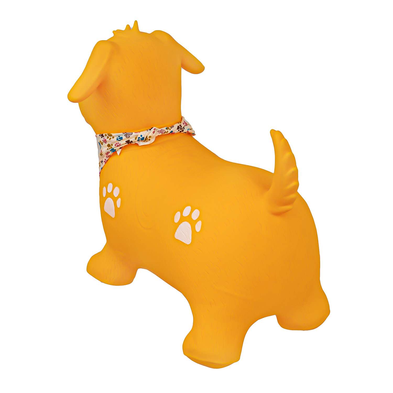 Прыгун надувной LAKO SPORT Желтая собака Гаф в комплекте с насосом - фото 9
