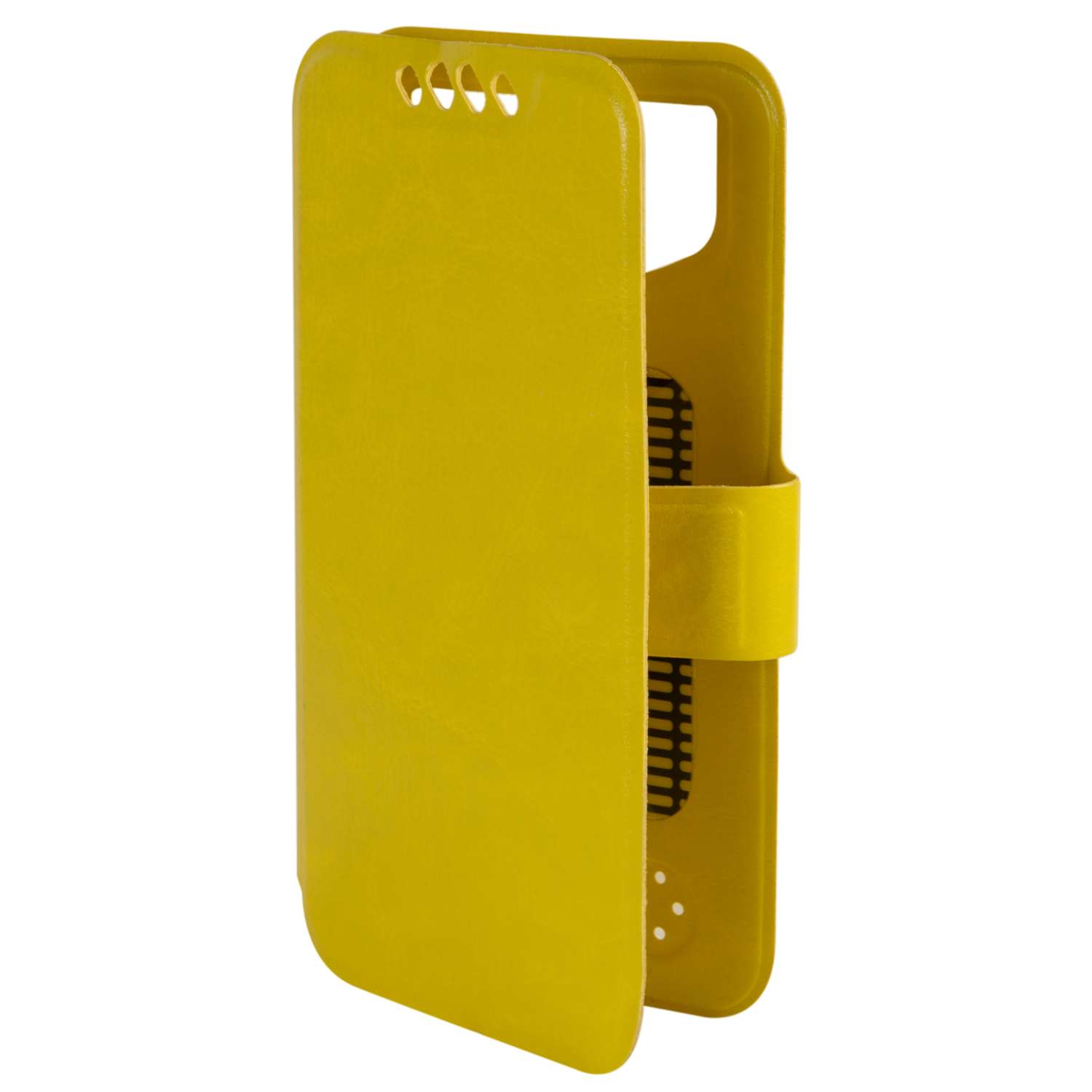 Чехол универсальный iBox Universal для телефонов 4.2-5 дюйма желтый - фото 1