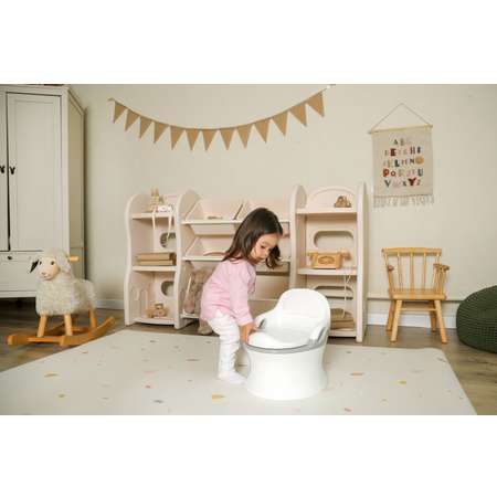 Детский горшок Ifam EASY DOING PREMIUM POTTY со звуком серый