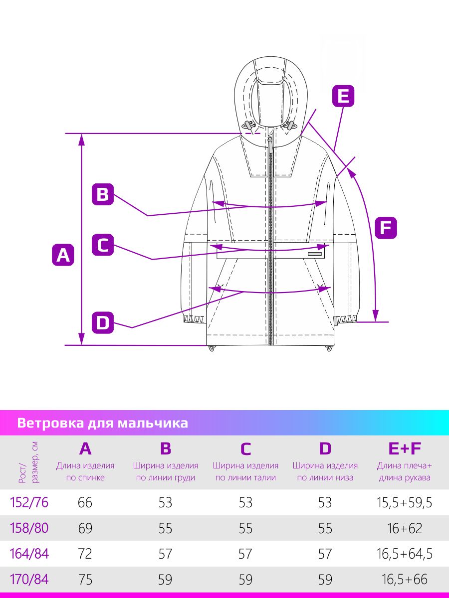 Ветровка NIKASTYLE 4л4924 бриз/джинс - фото 8