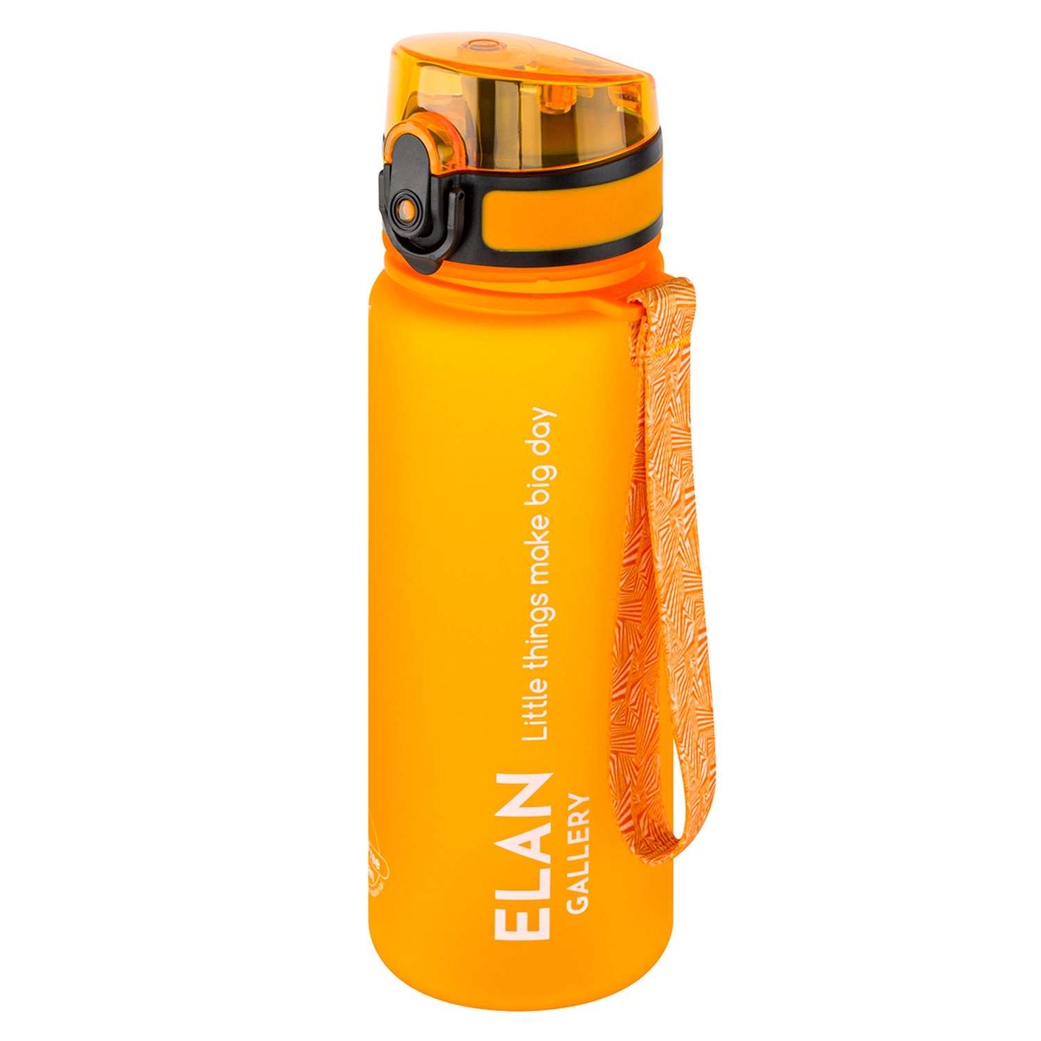 Бутылка для воды Elan Gallery 500 мл Style Matte оранжевая - фото 5