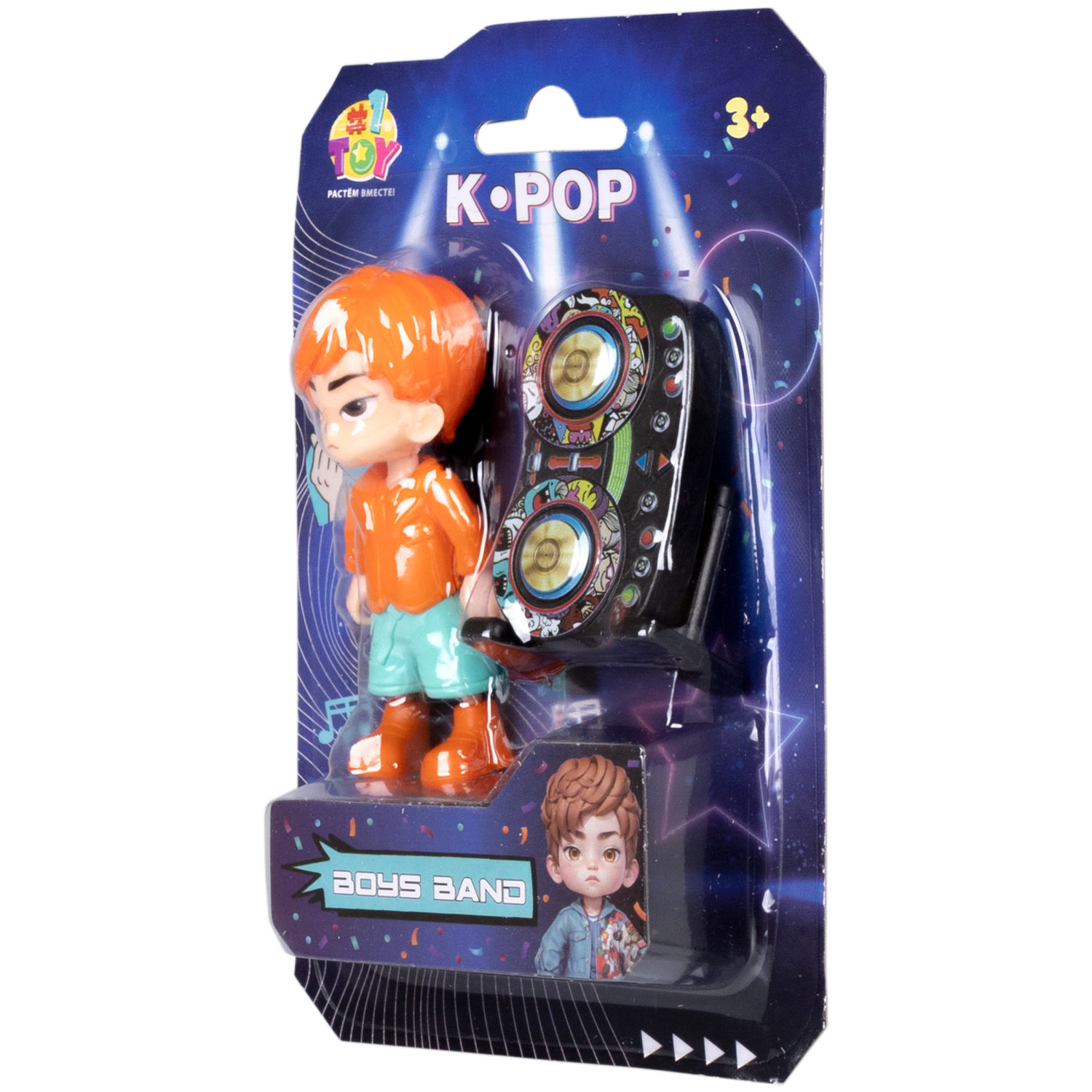 Игрушка сюрприз K-POP Boys band 1TOY Кукла для девочки маленькая фигурка аниме корейская с аксессуаром 1 шт. - фото 11