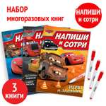 Набор книг Disney «Напиши и сотри» 3 шт.