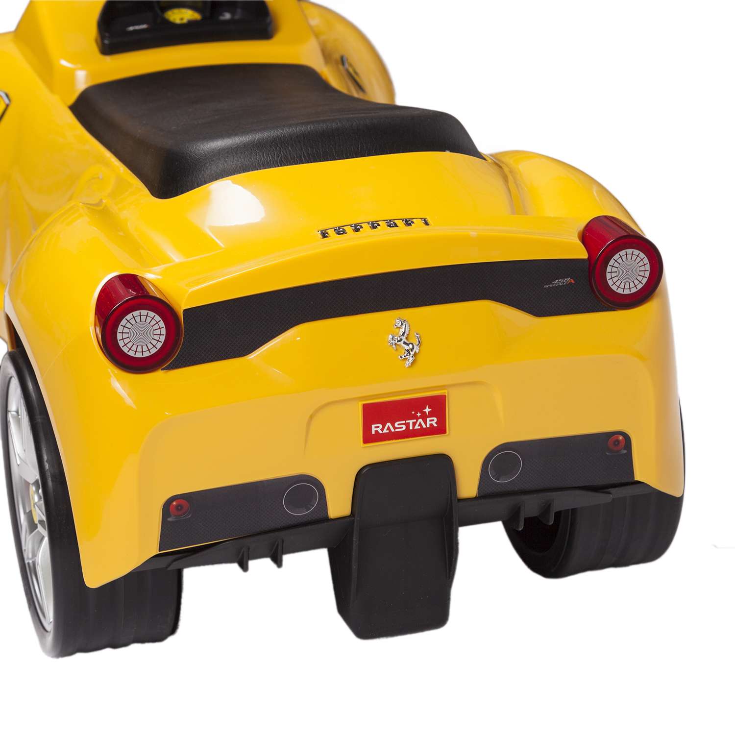Каталка Rastar Ferrari 458 Желтая 83500 - фото 14
