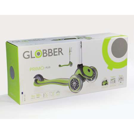 Самокат Globber Primo Plus Зеленый