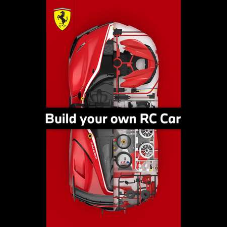 Конструктор Rastar Ferrari сборная игровая модель