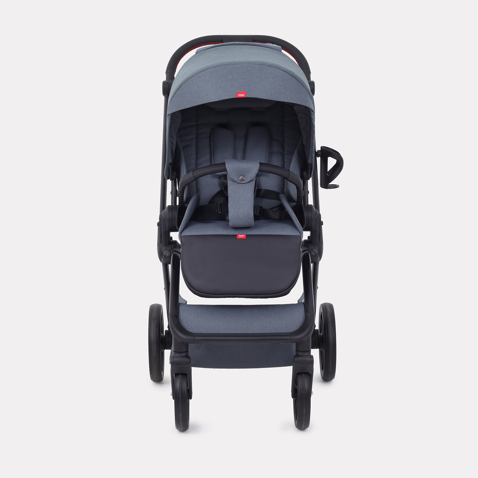 Коляска детская MOWbaby Mio MB102 Grey - фото 5