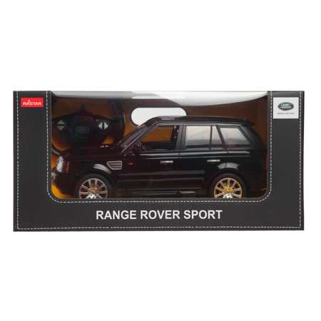 Машина Rastar РУ 1:14 Range Rover Sport Черная 28200