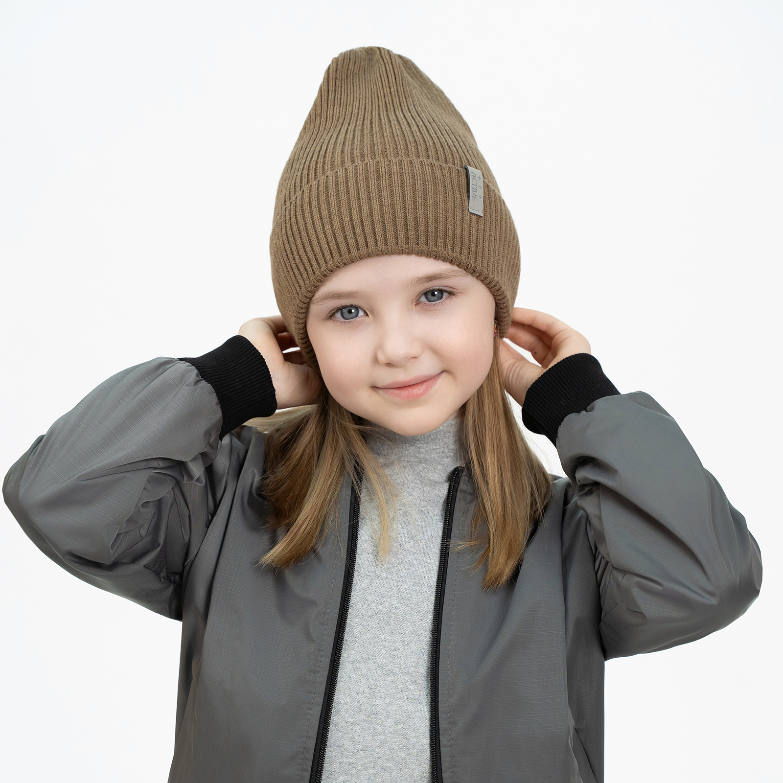 Шапка Arctic kids Ш-102/1 кофе - фото 2